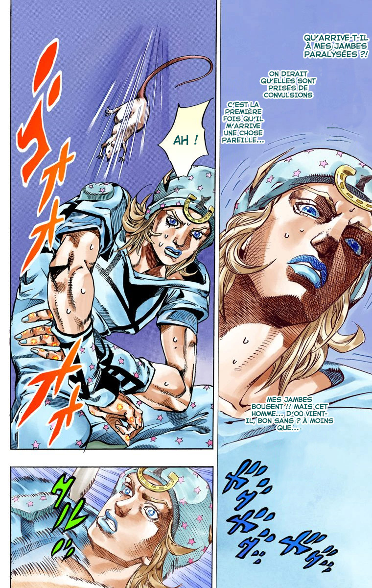 Read JoJo's Bizarre Adventure Part 7 Steel Ball Run Official Colored FR Manga Online