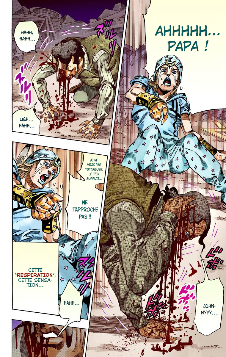Read JoJo's Bizarre Adventure Part 7 Steel Ball Run Official Colored FR Manga Online