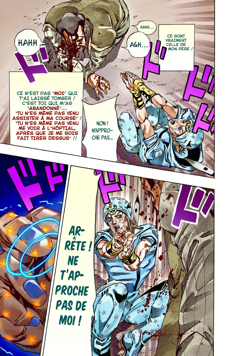 Read JoJo's Bizarre Adventure Part 7 Steel Ball Run Official Colored FR Manga Online