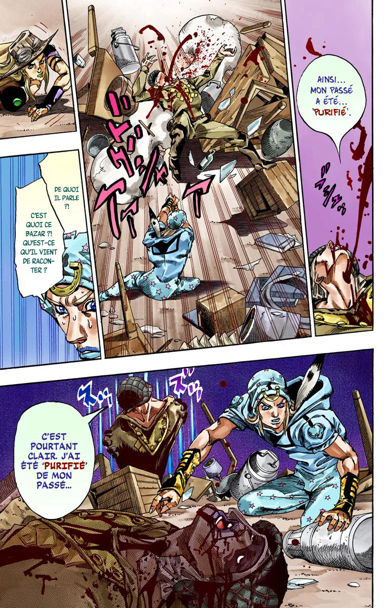 Read JoJo's Bizarre Adventure Part 7 Steel Ball Run Official Colored FR Manga Online
