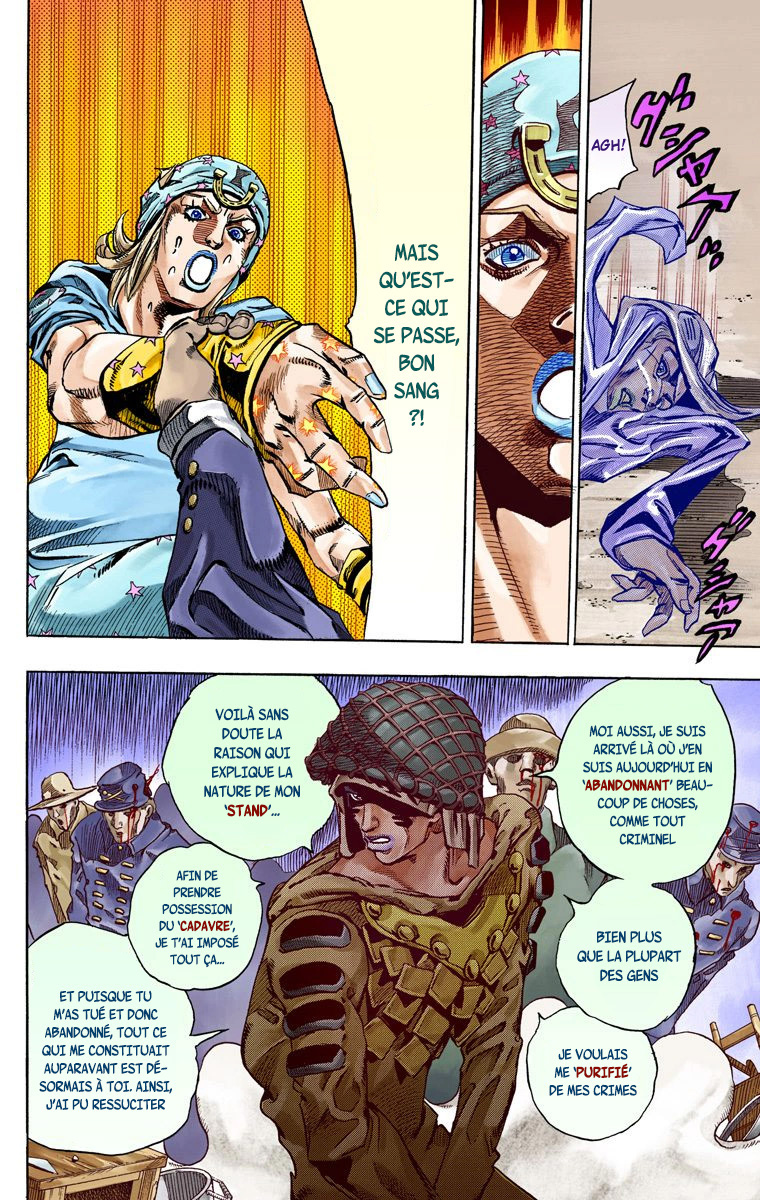 Read JoJo's Bizarre Adventure Part 7 Steel Ball Run Official Colored FR Manga Online