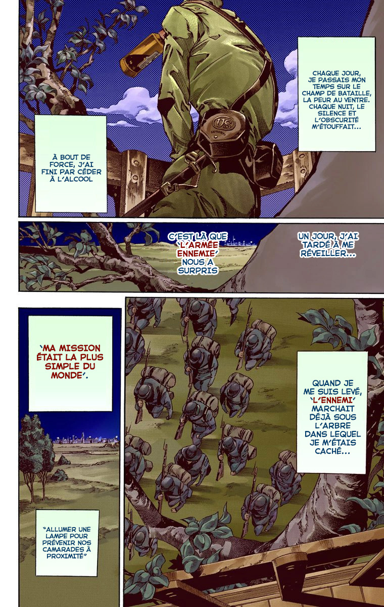 Read JoJo's Bizarre Adventure Part 7 Steel Ball Run Official Colored FR Manga Online
