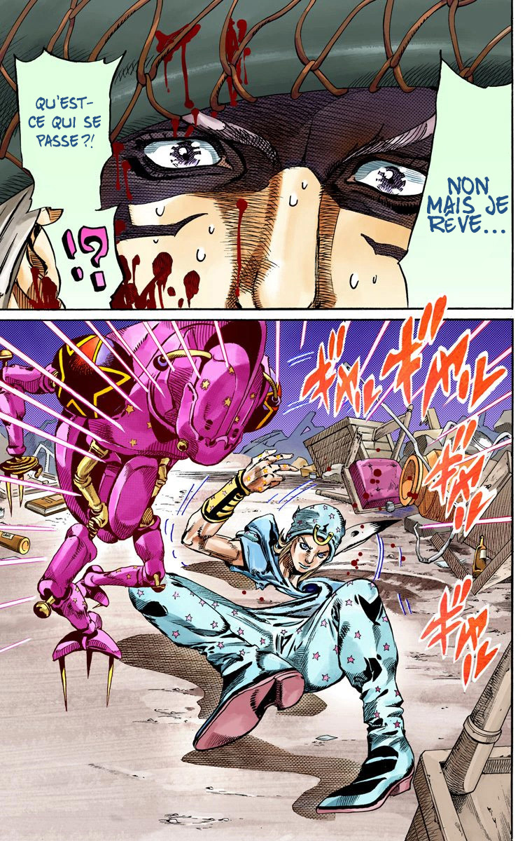 Read JoJo's Bizarre Adventure Part 7 Steel Ball Run Official Colored FR Manga Online