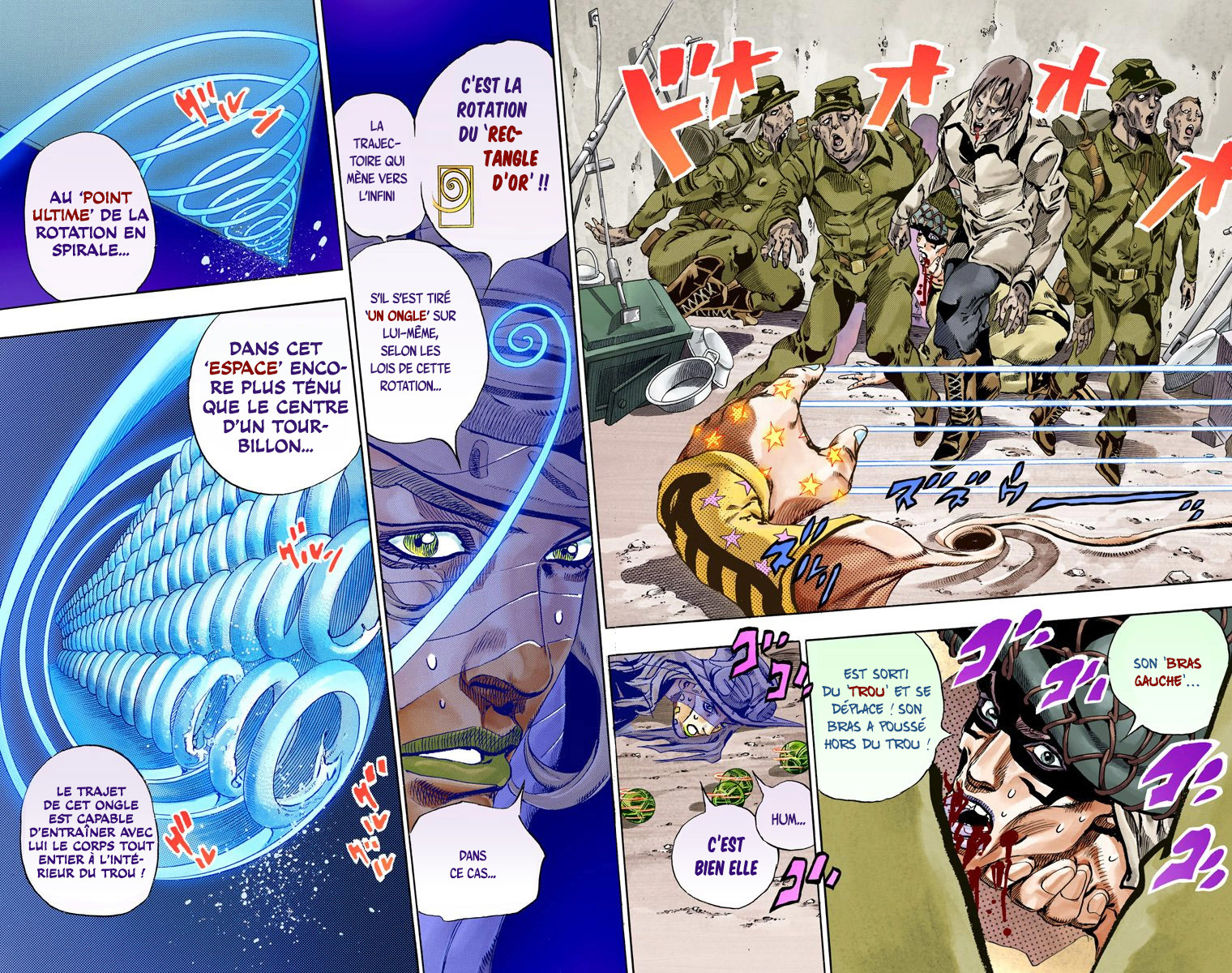 Read JoJo's Bizarre Adventure Part 7 Steel Ball Run Official Colored FR Manga Online