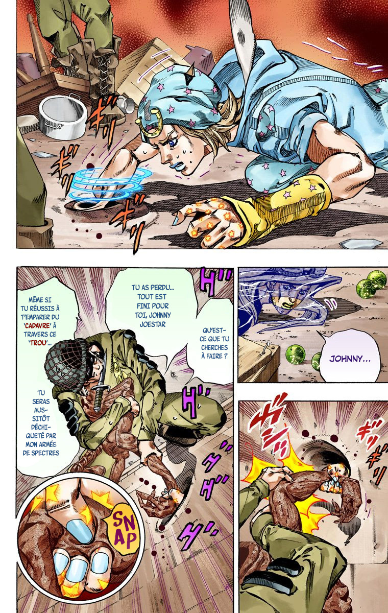 Read JoJo's Bizarre Adventure Part 7 Steel Ball Run Official Colored FR Manga Online
