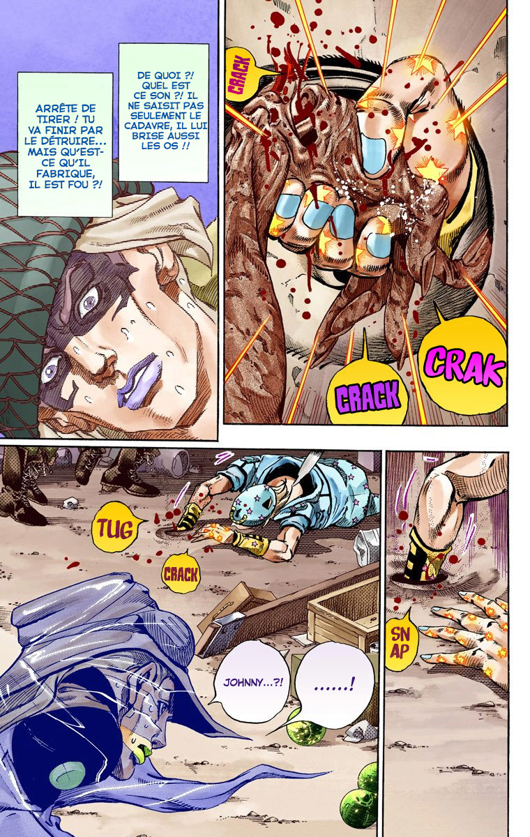 Read JoJo's Bizarre Adventure Part 7 Steel Ball Run Official Colored FR Manga Online
