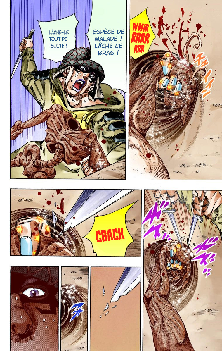 Read JoJo's Bizarre Adventure Part 7 Steel Ball Run Official Colored FR Manga Online