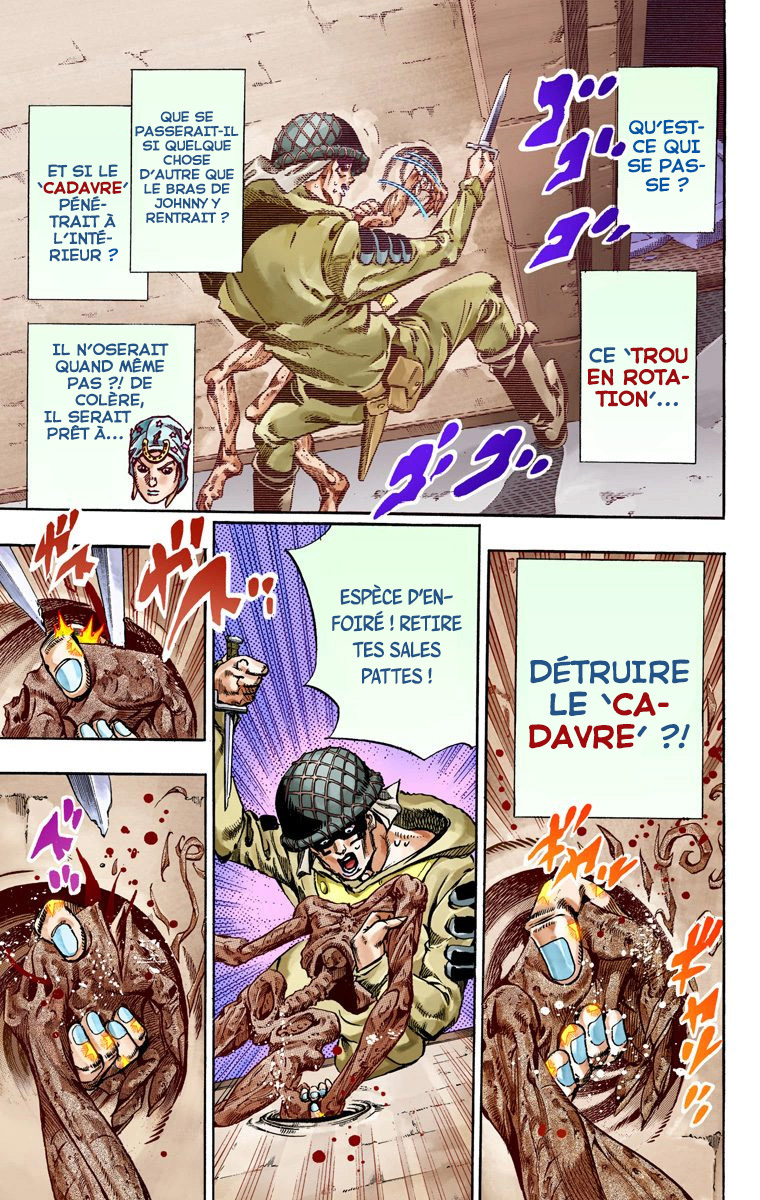 Read JoJo's Bizarre Adventure Part 7 Steel Ball Run Official Colored FR Manga Online