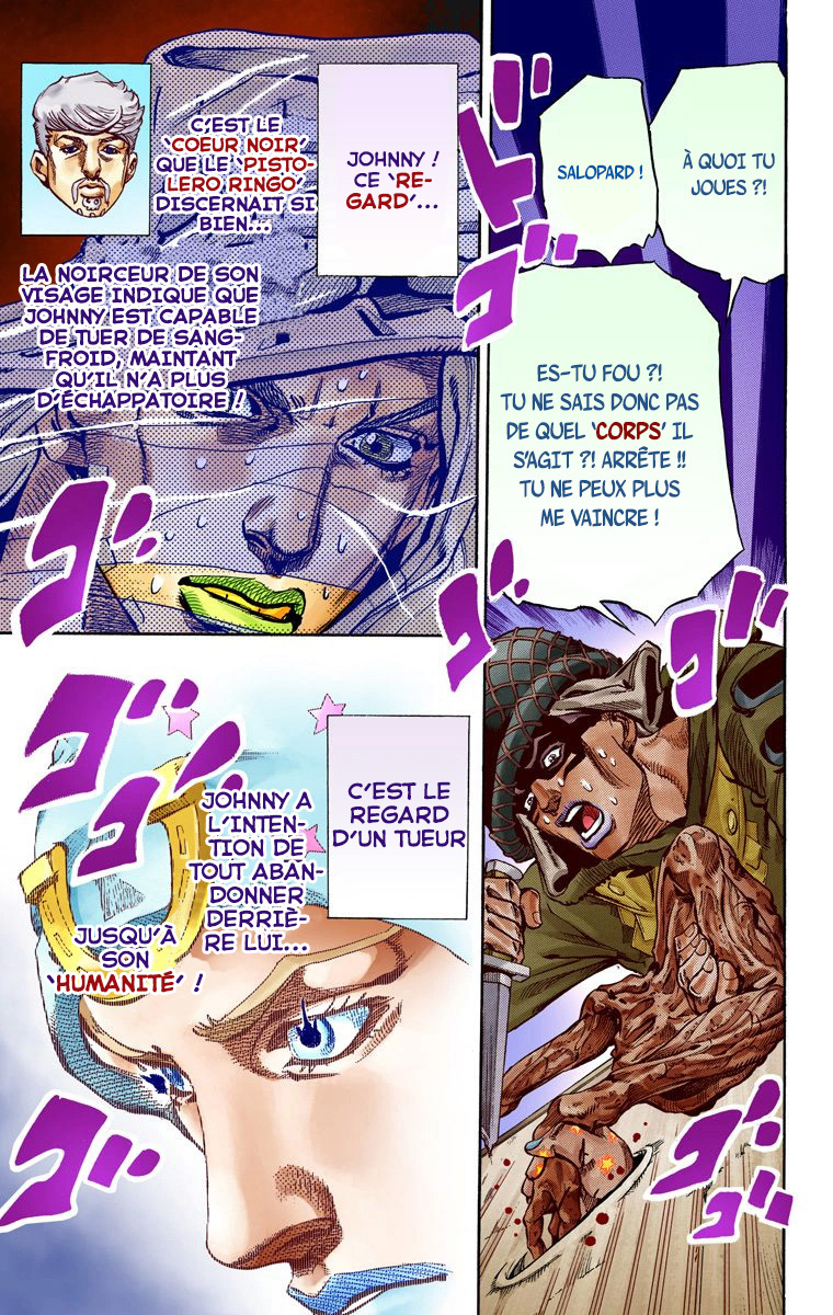 Read JoJo's Bizarre Adventure Part 7 Steel Ball Run Official Colored FR Manga Online