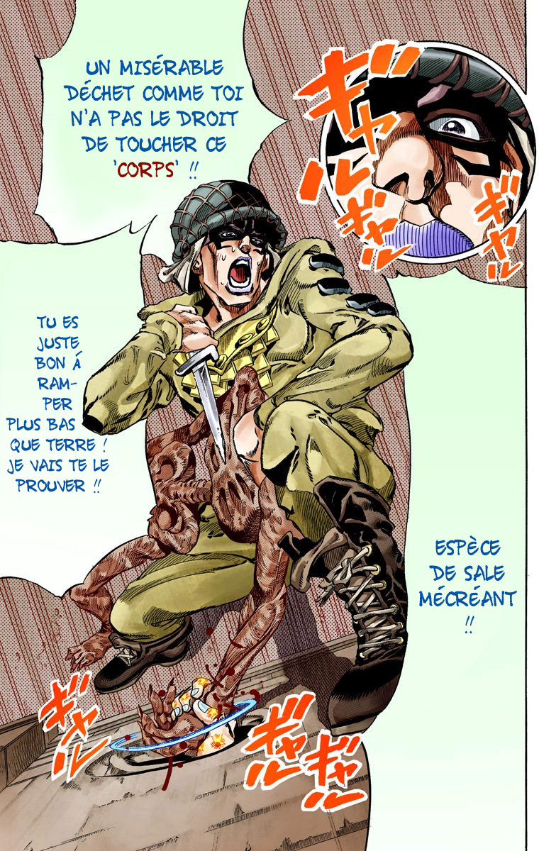 Read JoJo's Bizarre Adventure Part 7 Steel Ball Run Official Colored FR Manga Online