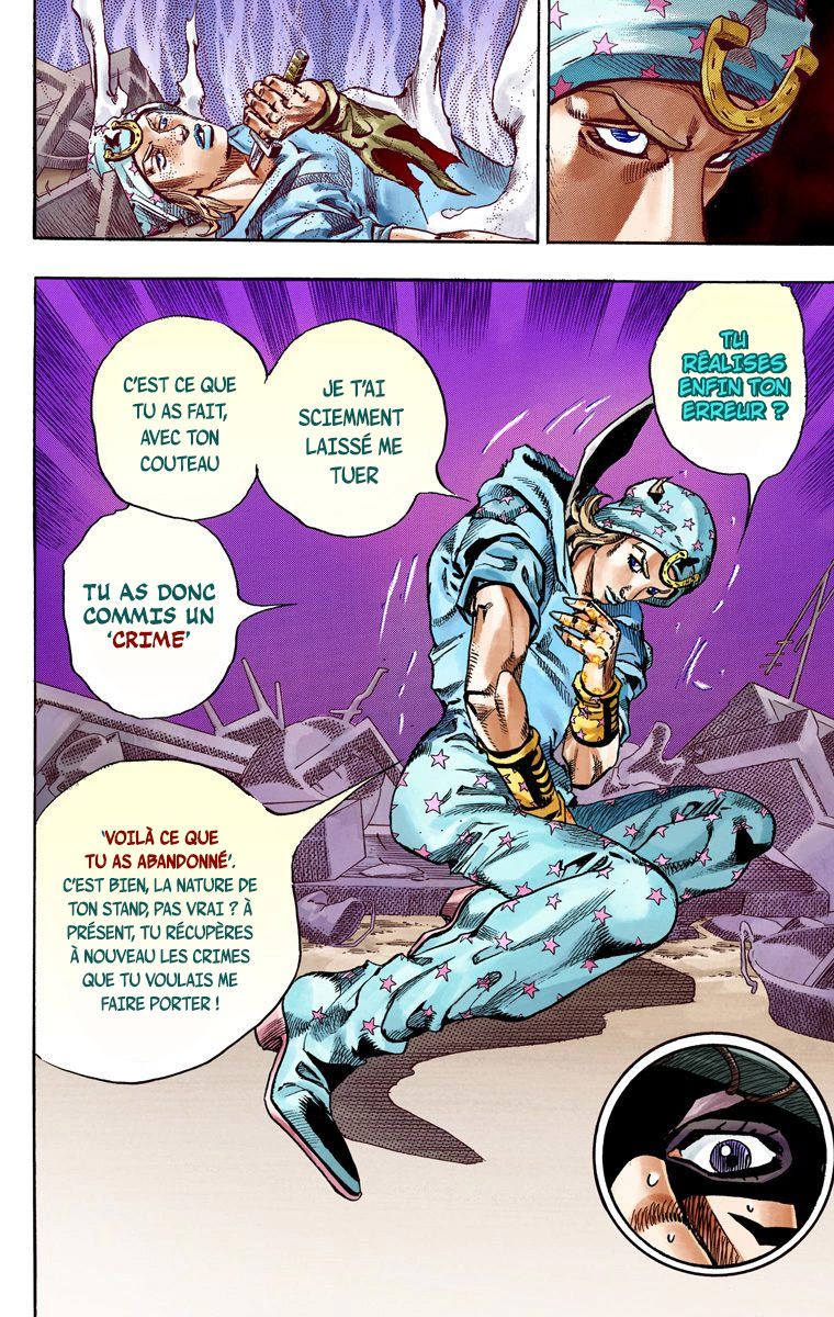 Read JoJo's Bizarre Adventure Part 7 Steel Ball Run Official Colored FR Manga Online