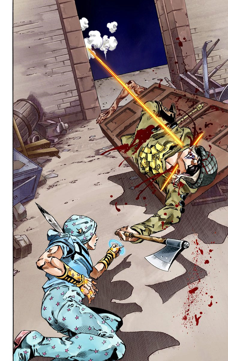 Read JoJo's Bizarre Adventure Part 7 Steel Ball Run Official Colored FR Manga Online