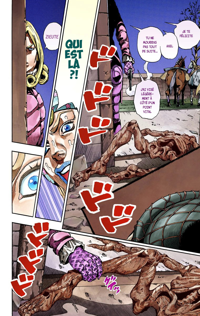 Read JoJo's Bizarre Adventure Part 7 Steel Ball Run Official Colored FR Manga Online