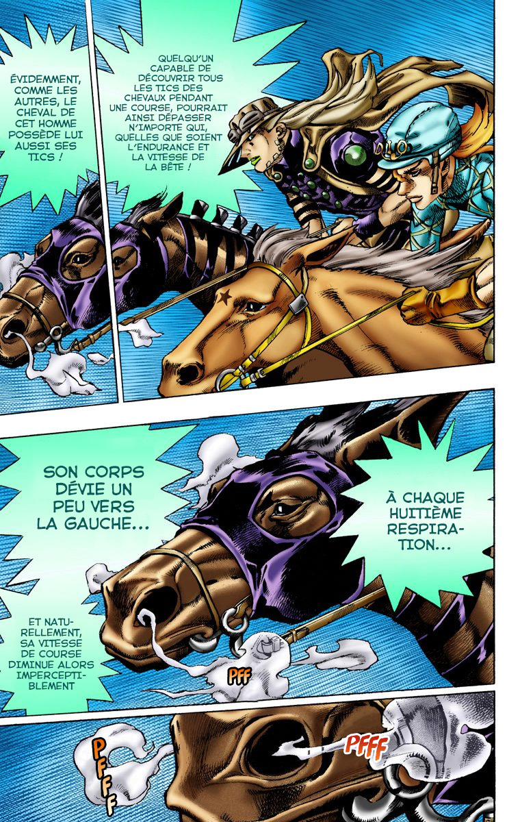 Read JoJo's Bizarre Adventure Part 7 Steel Ball Run Official Colored FR Manga Online