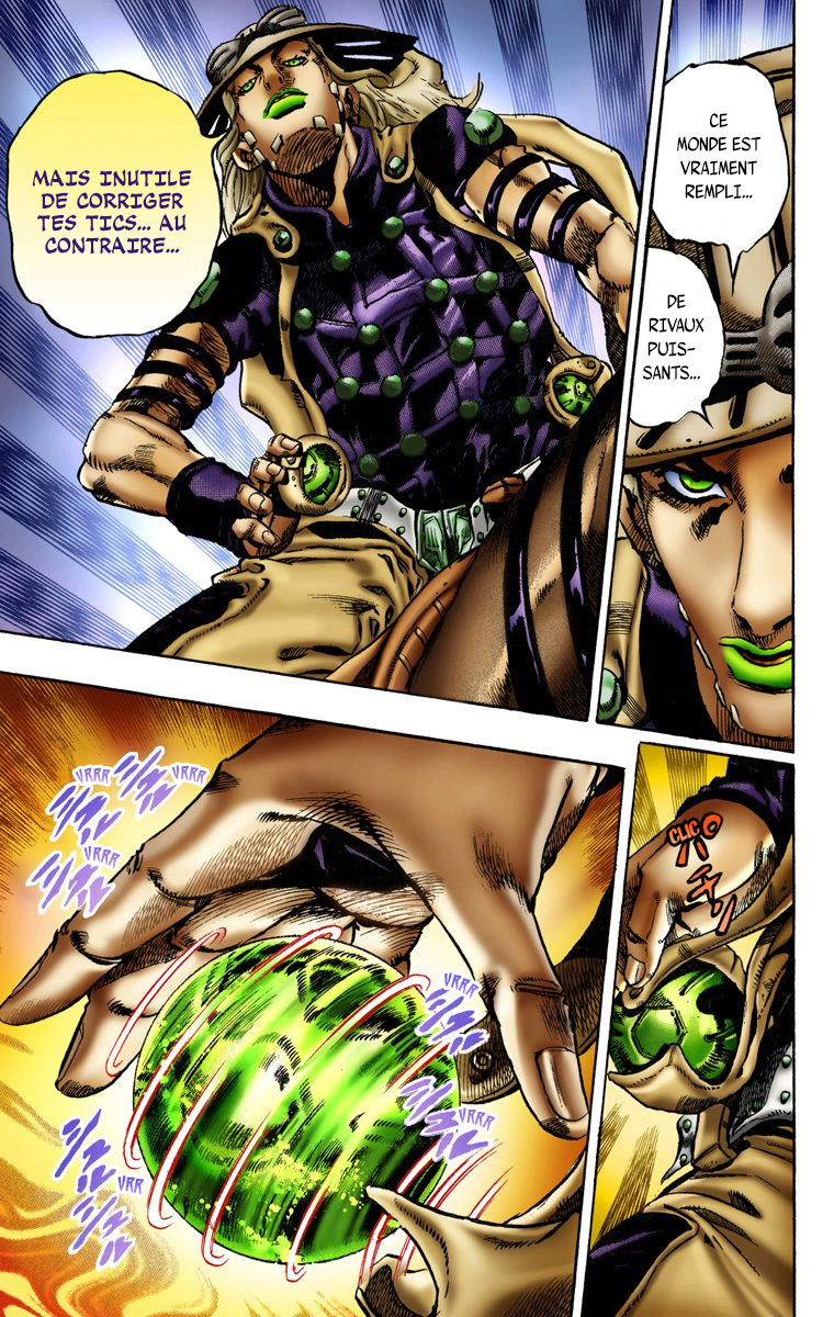Read JoJo's Bizarre Adventure Part 7 Steel Ball Run Official Colored FR Manga Online