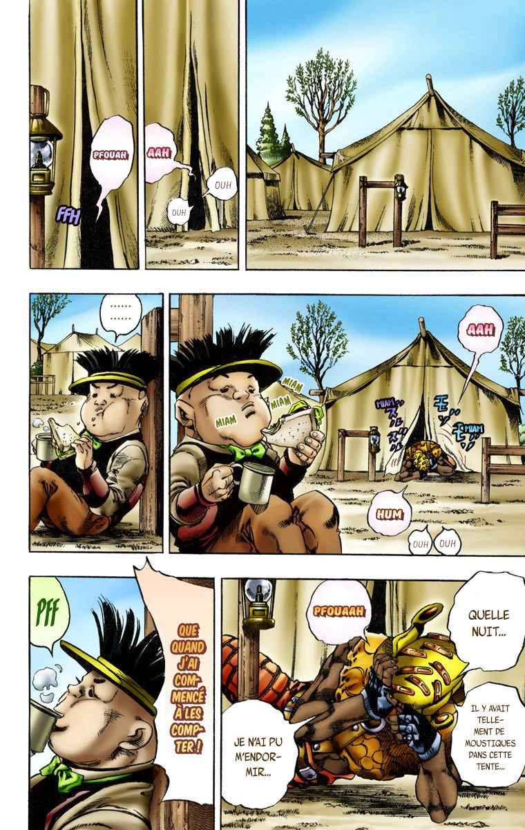 Read JoJo's Bizarre Adventure Part 7 Steel Ball Run Official Colored FR Manga Online