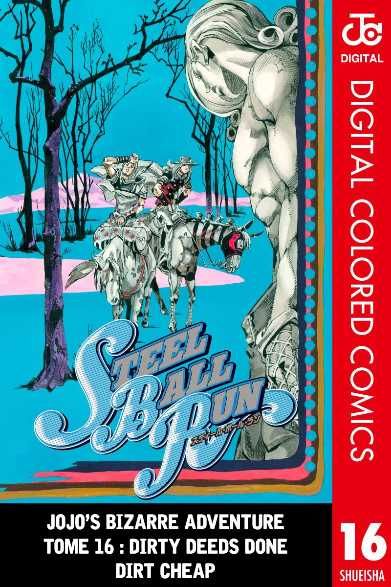 Read JoJo's Bizarre Adventure Part 7 Steel Ball Run Official Colored FR Manga Online