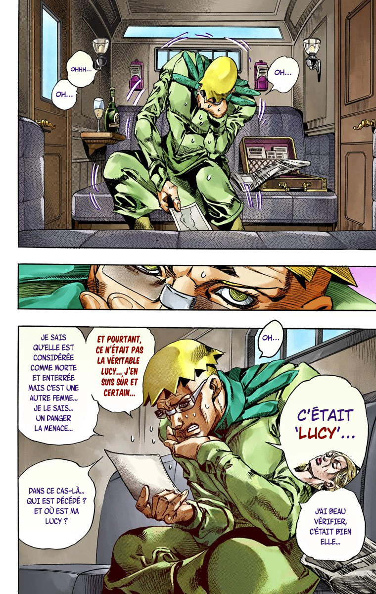 Read JoJo's Bizarre Adventure Part 7 Steel Ball Run Official Colored FR Manga Online