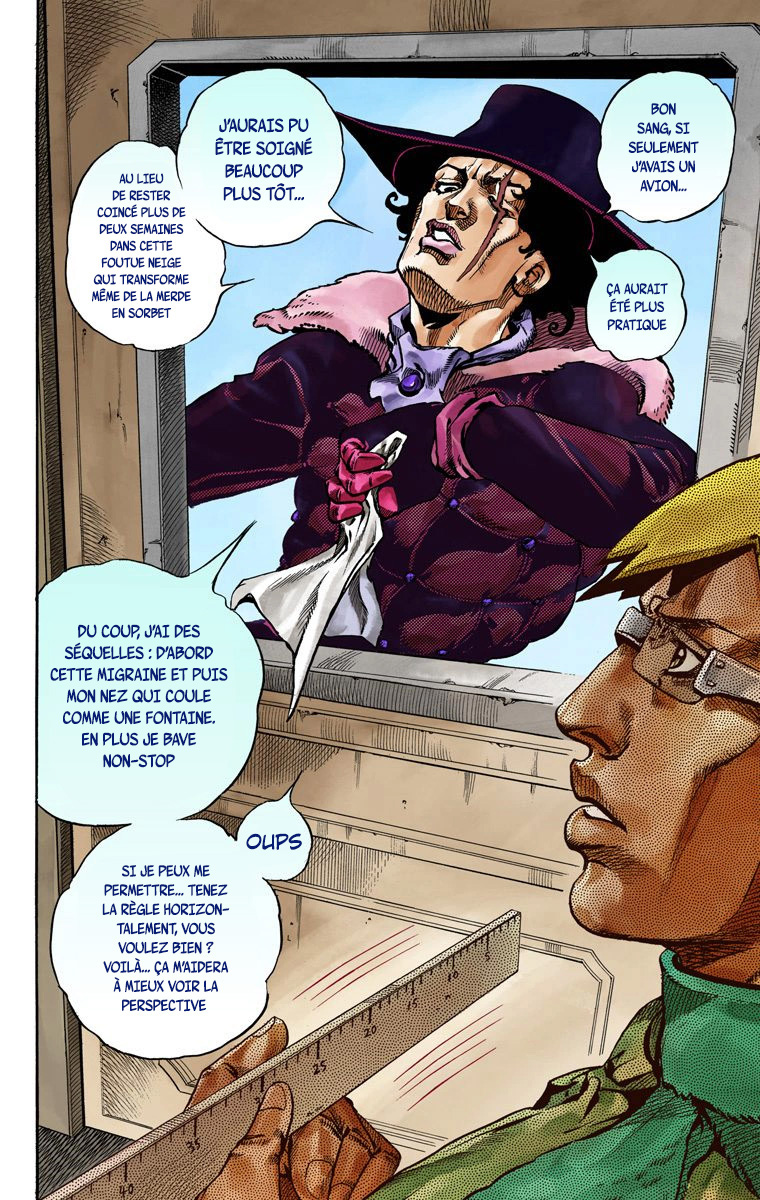 Read JoJo's Bizarre Adventure Part 7 Steel Ball Run Official Colored FR Manga Online