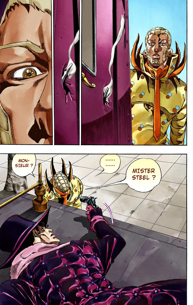 Read JoJo's Bizarre Adventure Part 7 Steel Ball Run Official Colored FR Manga Online