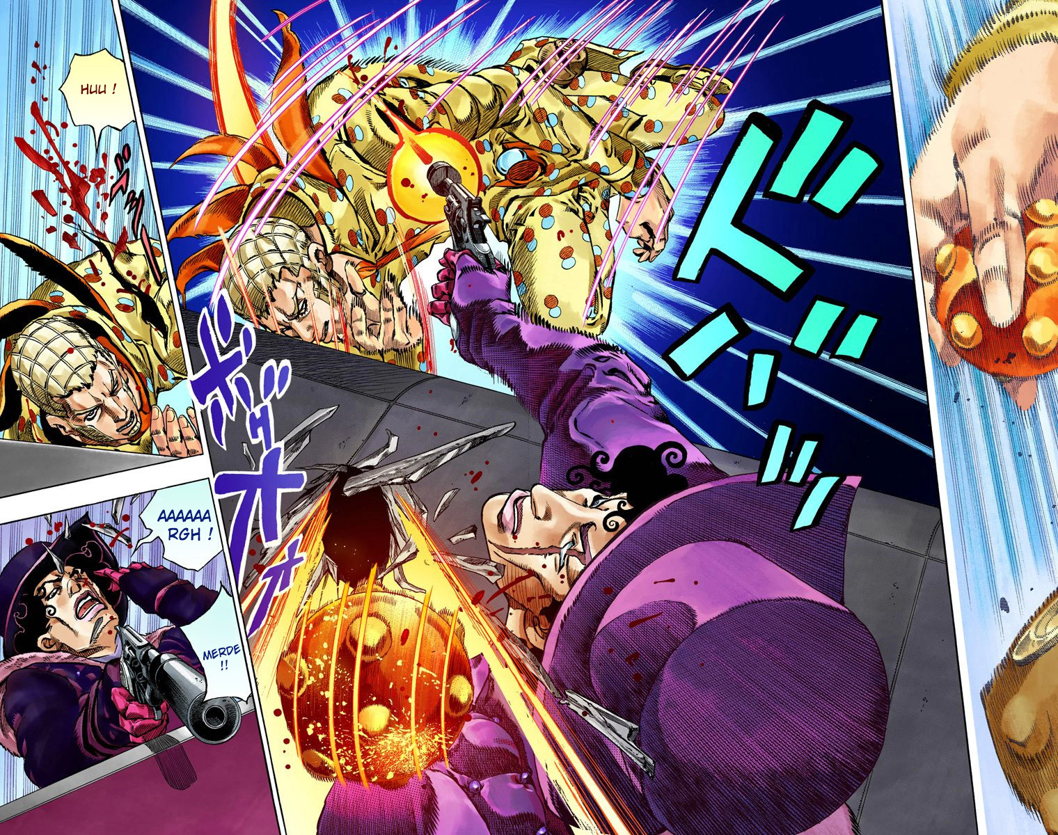 Read JoJo's Bizarre Adventure Part 7 Steel Ball Run Official Colored FR Manga Online