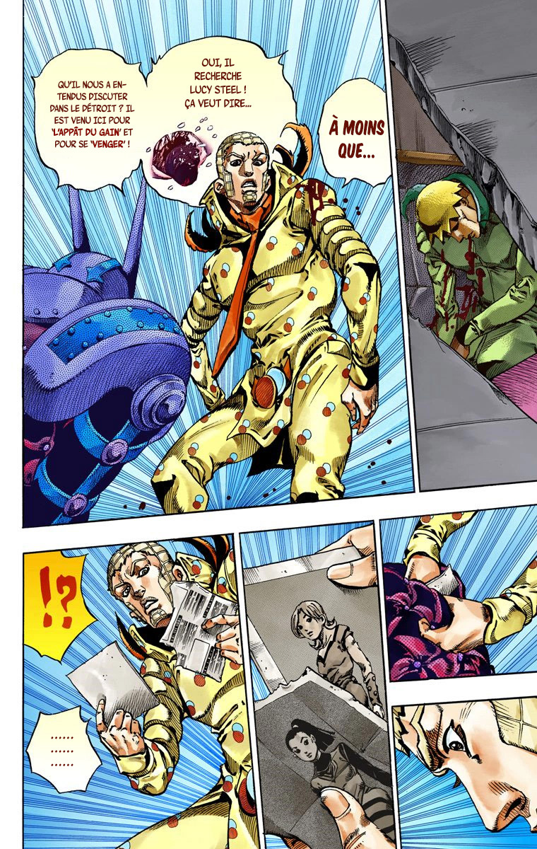 Read JoJo's Bizarre Adventure Part 7 Steel Ball Run Official Colored FR Manga Online