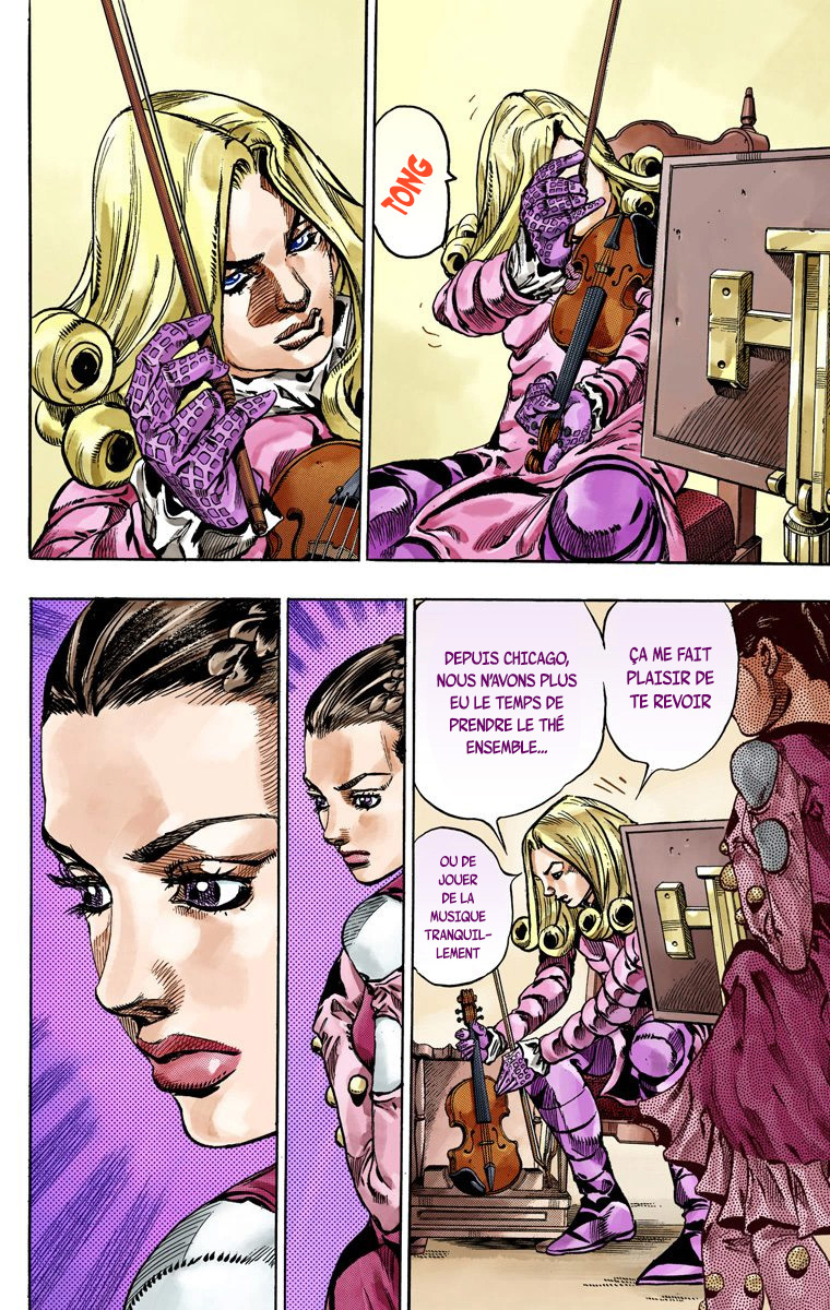 Read JoJo's Bizarre Adventure Part 7 Steel Ball Run Official Colored FR Manga Online