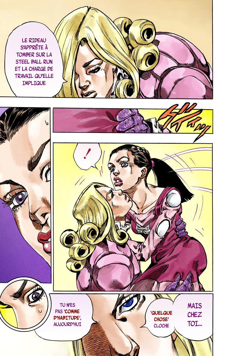 Read JoJo's Bizarre Adventure Part 7 Steel Ball Run Official Colored FR Manga Online