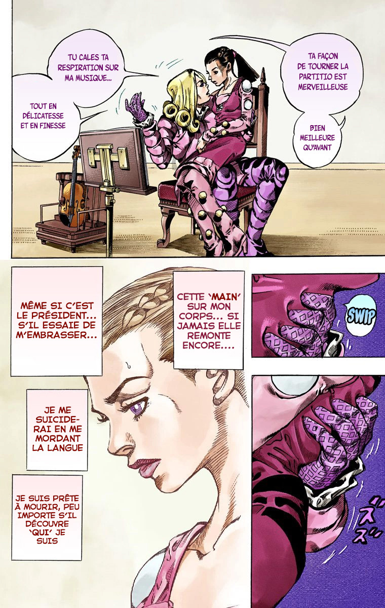 Read JoJo's Bizarre Adventure Part 7 Steel Ball Run Official Colored FR Manga Online