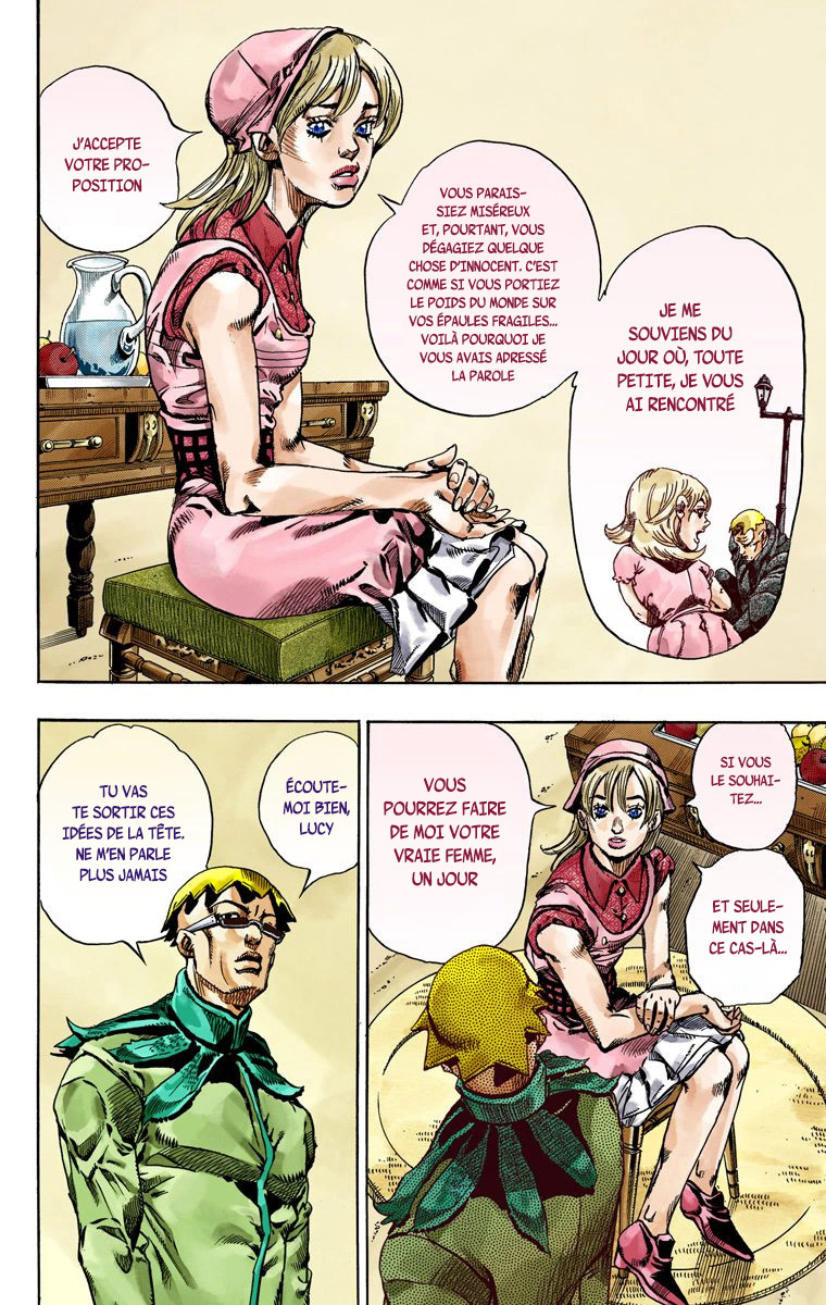 Read JoJo's Bizarre Adventure Part 7 Steel Ball Run Official Colored FR Manga Online