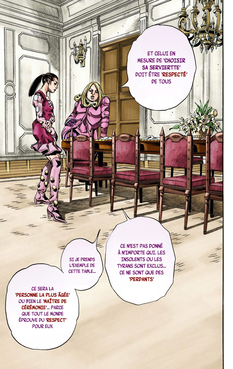 Read JoJo's Bizarre Adventure Part 7 Steel Ball Run Official Colored FR Manga Online