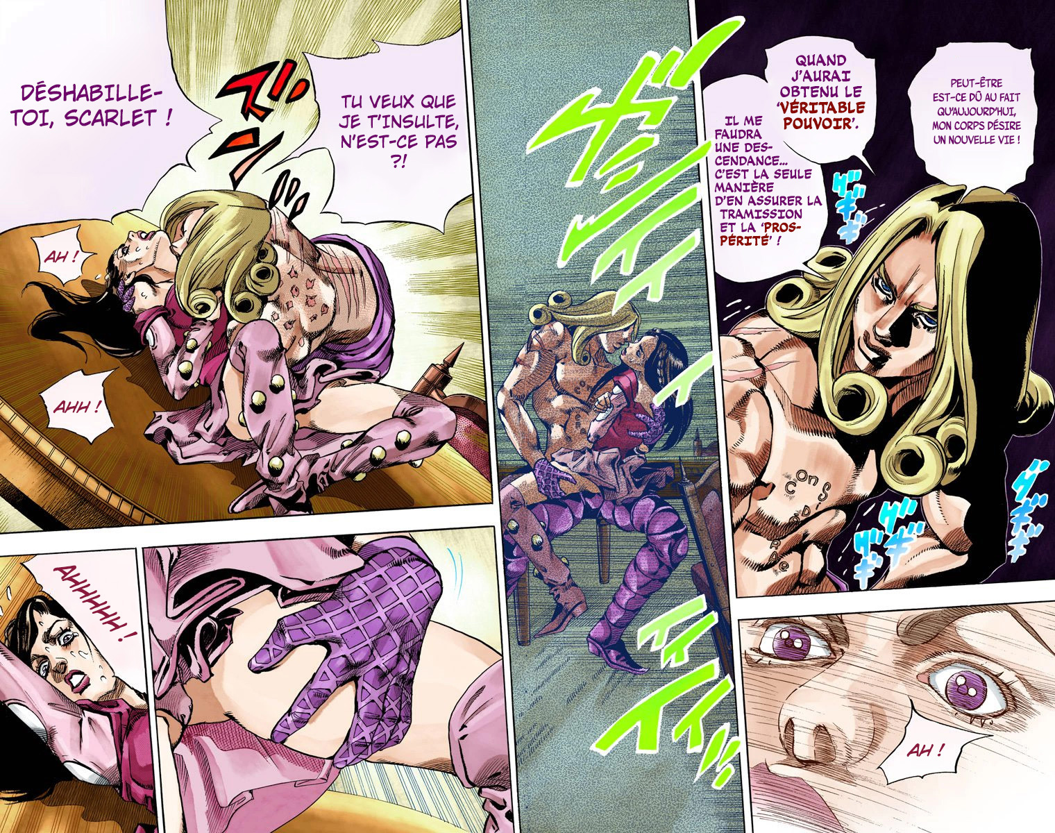 Read JoJo's Bizarre Adventure Part 7 Steel Ball Run Official Colored FR Manga Online