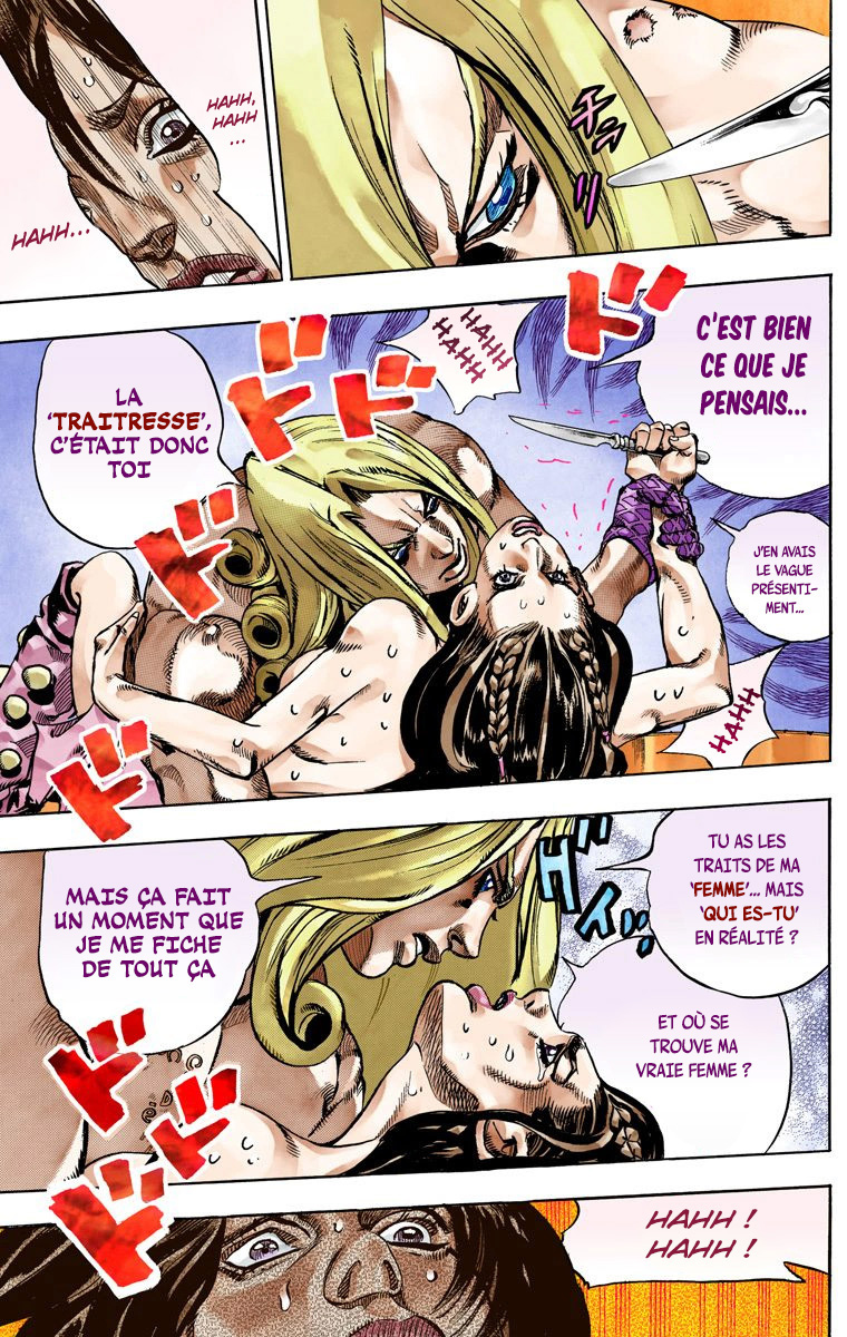 Read JoJo's Bizarre Adventure Part 7 Steel Ball Run Official Colored FR Manga Online