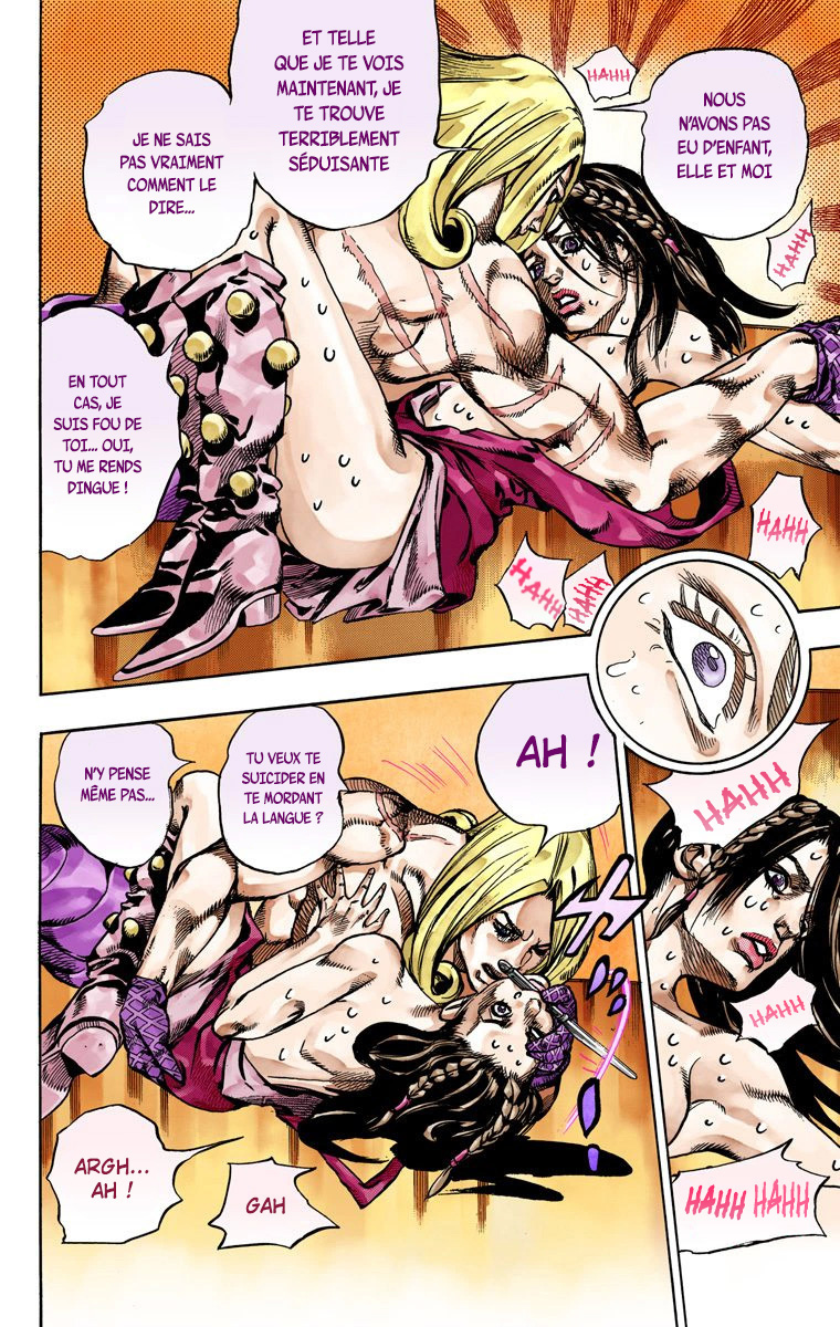 Read JoJo's Bizarre Adventure Part 7 Steel Ball Run Official Colored FR Manga Online