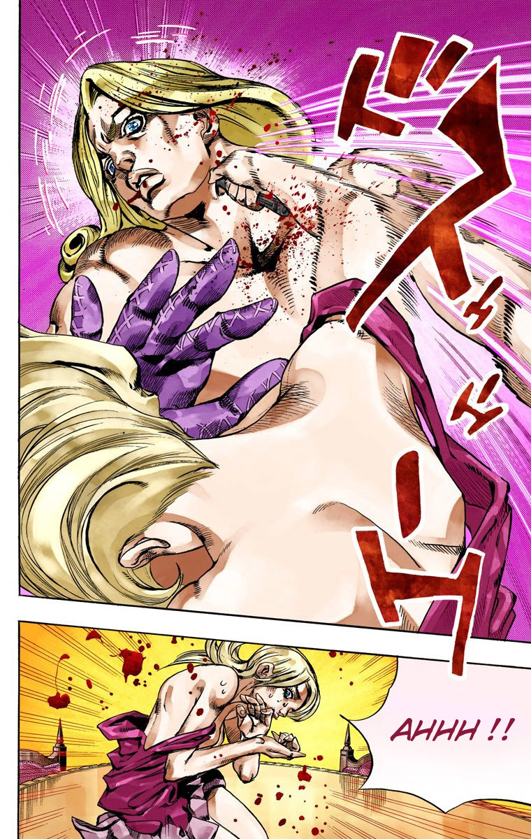 Read JoJo's Bizarre Adventure Part 7 Steel Ball Run Official Colored FR Manga Online