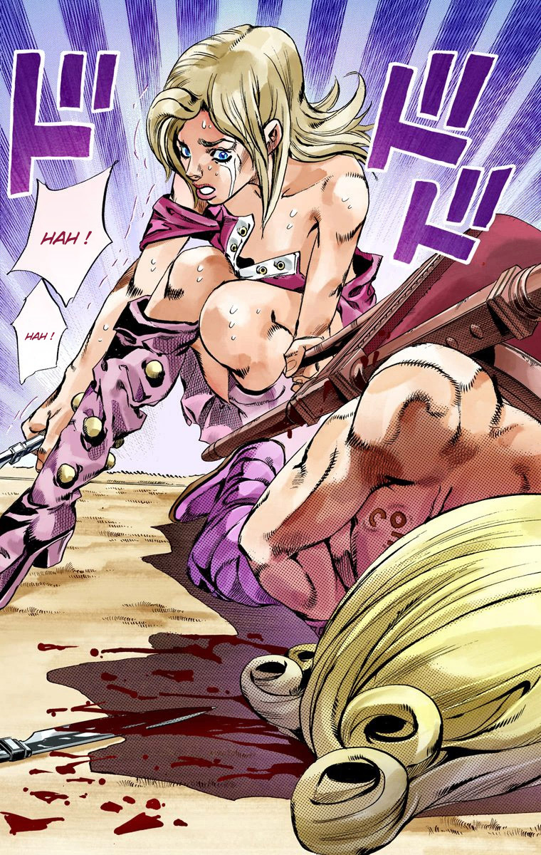 Read JoJo's Bizarre Adventure Part 7 Steel Ball Run Official Colored FR Manga Online