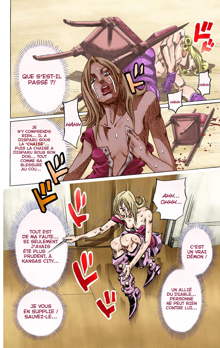 Read JoJo's Bizarre Adventure Part 7 Steel Ball Run Official Colored FR Manga Online