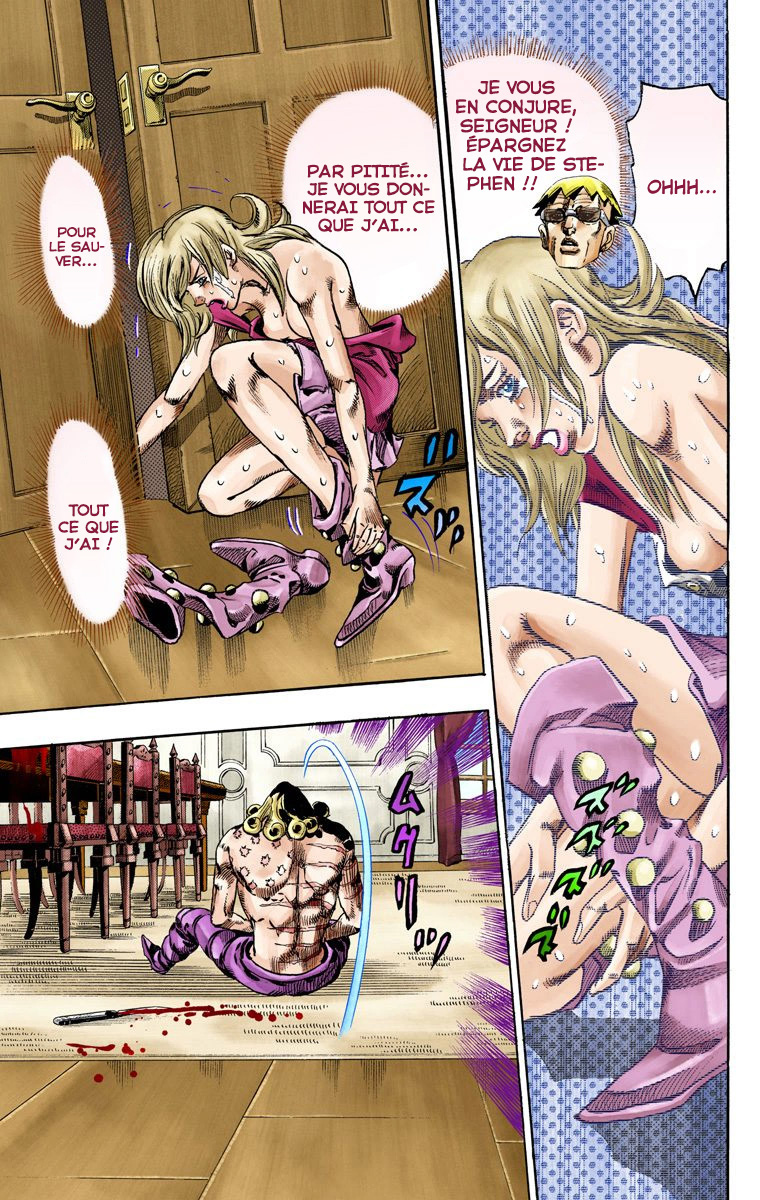 Read JoJo's Bizarre Adventure Part 7 Steel Ball Run Official Colored FR Manga Online