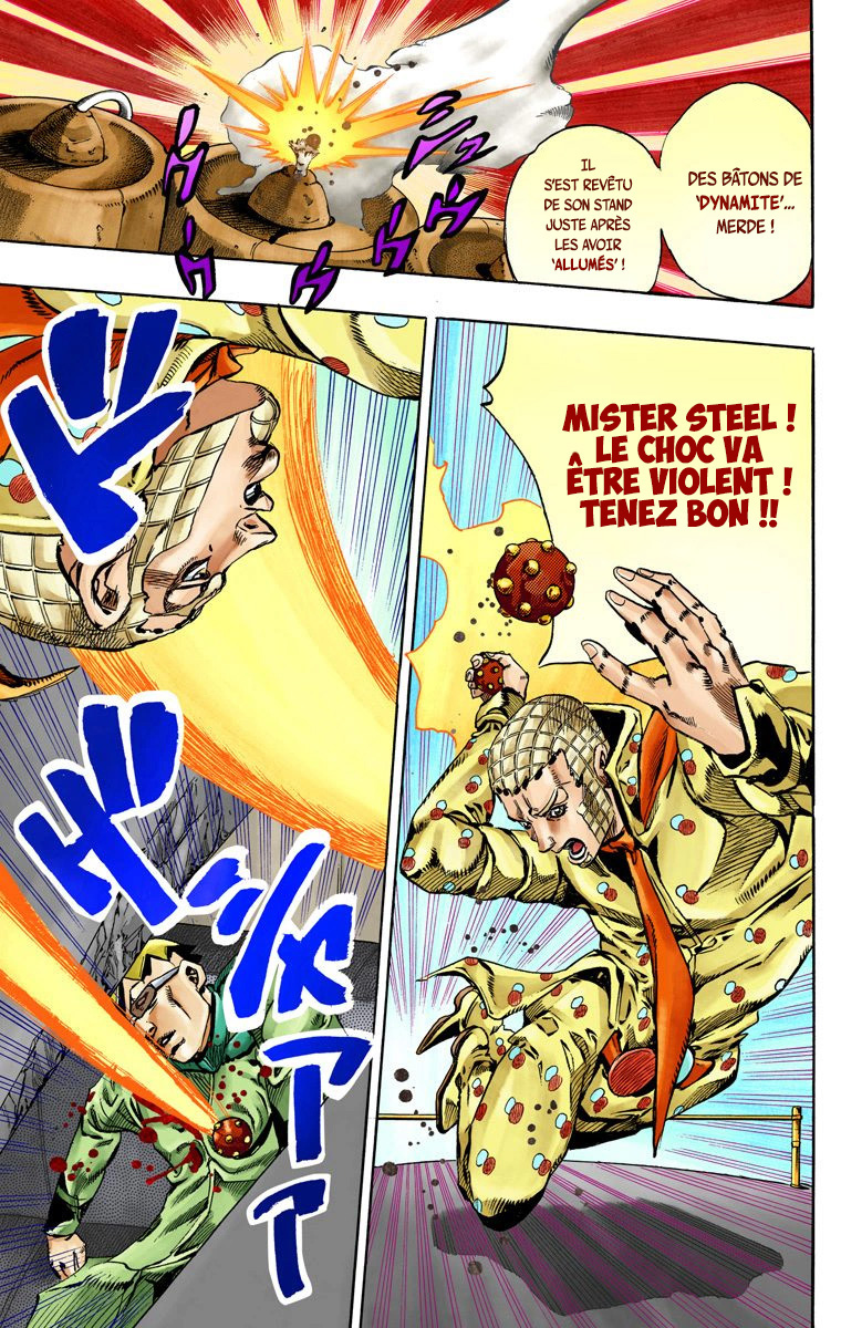 Read JoJo's Bizarre Adventure Part 7 Steel Ball Run Official Colored FR Manga Online