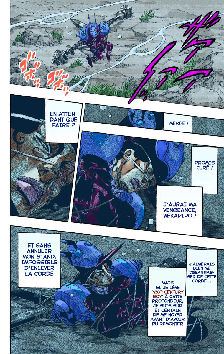 Read JoJo's Bizarre Adventure Part 7 Steel Ball Run Official Colored FR Manga Online
