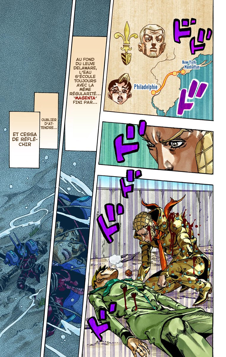 Read JoJo's Bizarre Adventure Part 7 Steel Ball Run Official Colored FR Manga Online