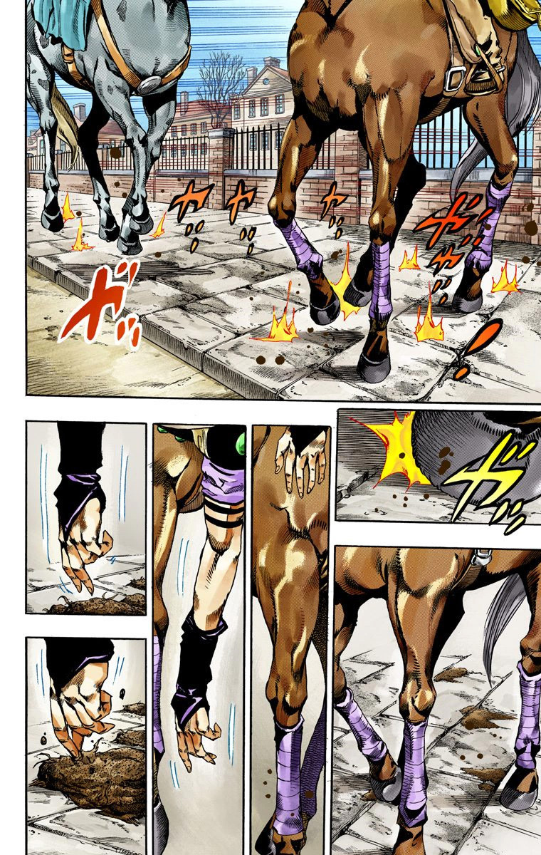 Read JoJo's Bizarre Adventure Part 7 Steel Ball Run Official Colored FR Manga Online