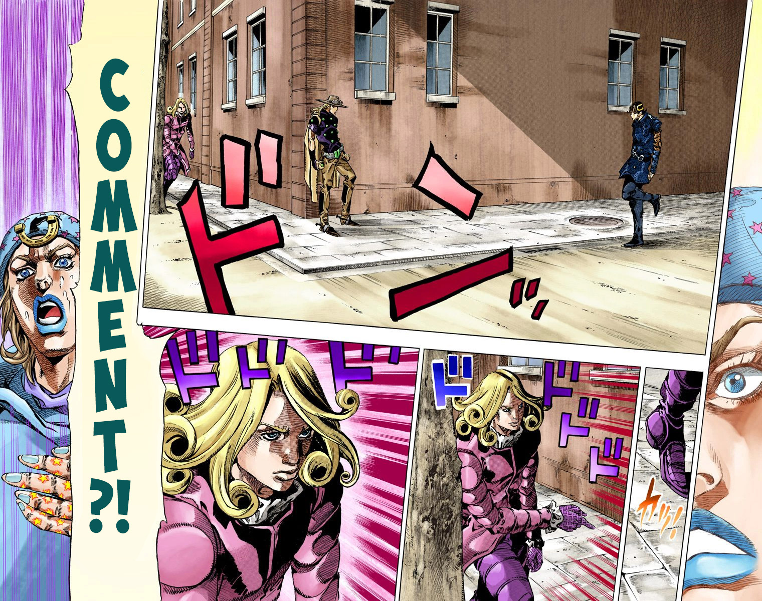 Read JoJo's Bizarre Adventure Part 7 Steel Ball Run Official Colored FR Manga Online