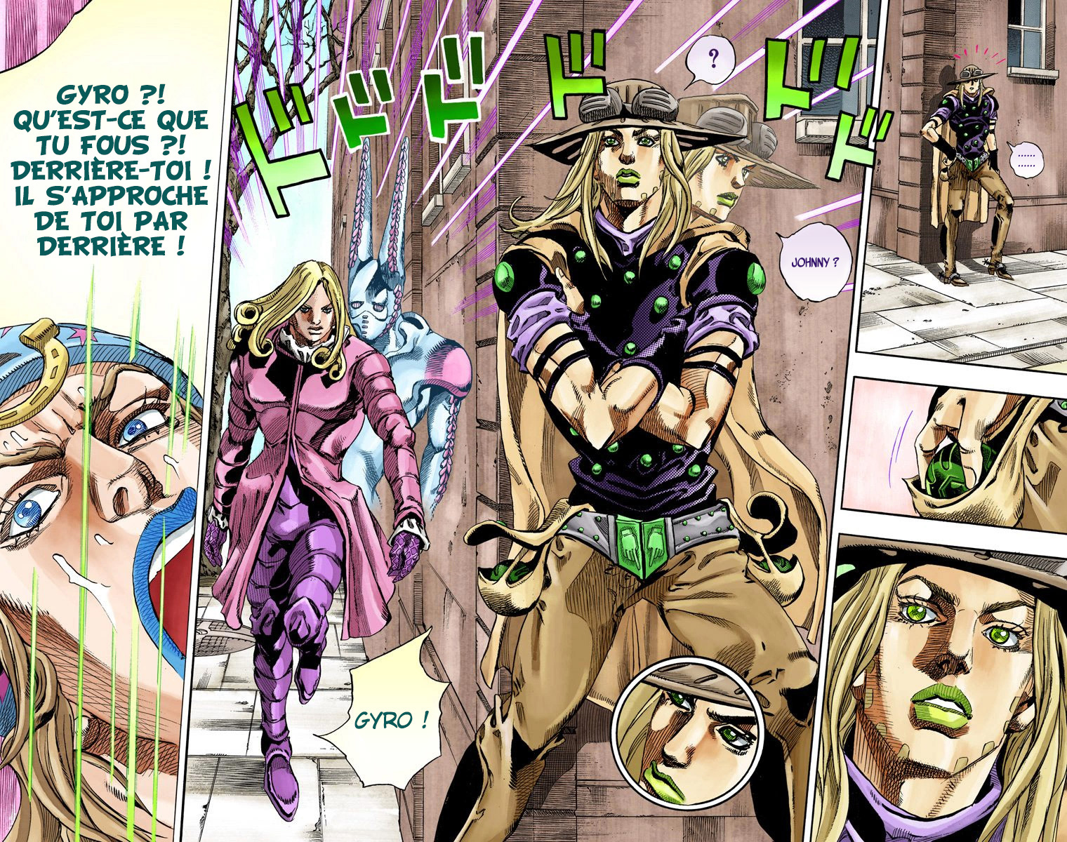 Read JoJo's Bizarre Adventure Part 7 Steel Ball Run Official Colored FR Manga Online