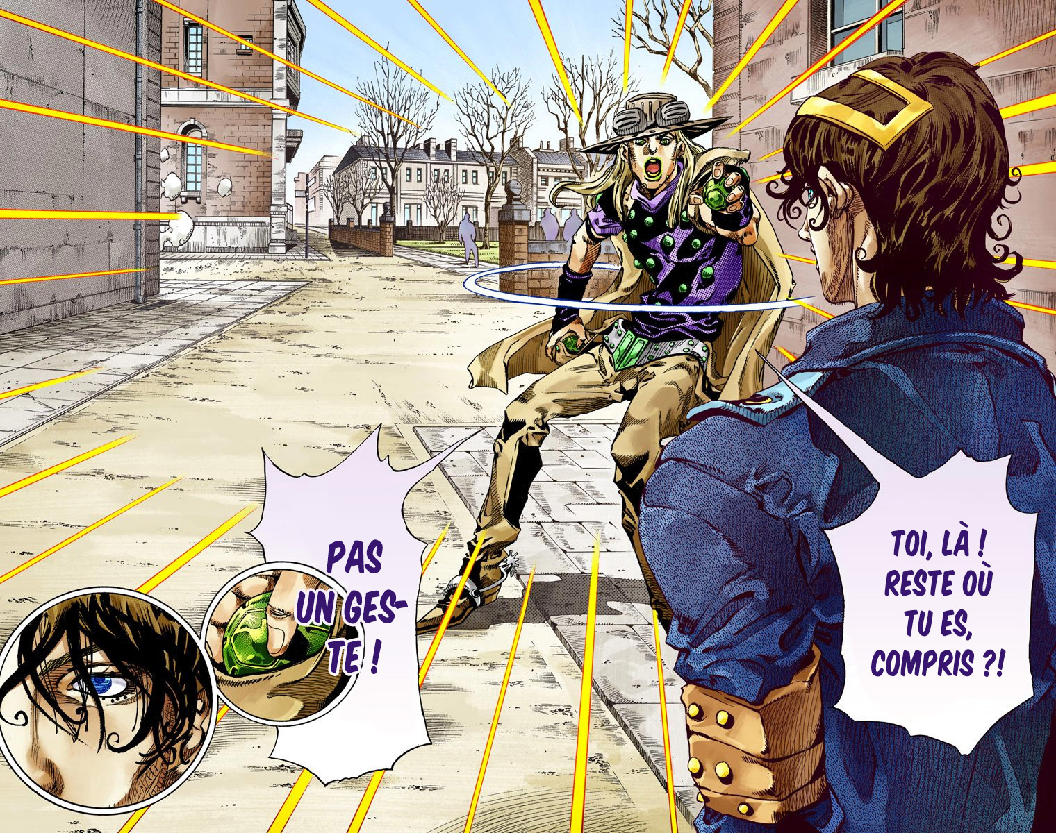Read JoJo's Bizarre Adventure Part 7 Steel Ball Run Official Colored FR Manga Online
