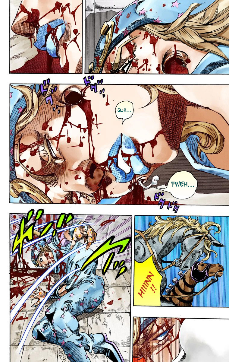 Read JoJo's Bizarre Adventure Part 7 Steel Ball Run Official Colored FR Manga Online