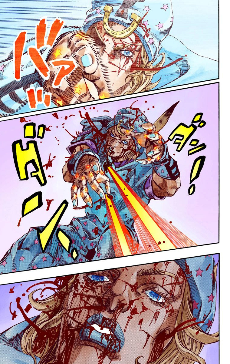 Read JoJo's Bizarre Adventure Part 7 Steel Ball Run Official Colored FR Manga Online