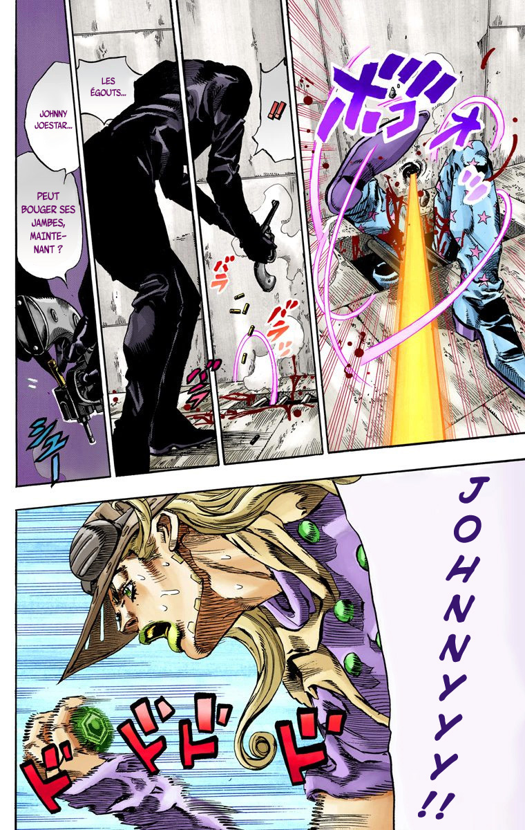 Read JoJo's Bizarre Adventure Part 7 Steel Ball Run Official Colored FR Manga Online