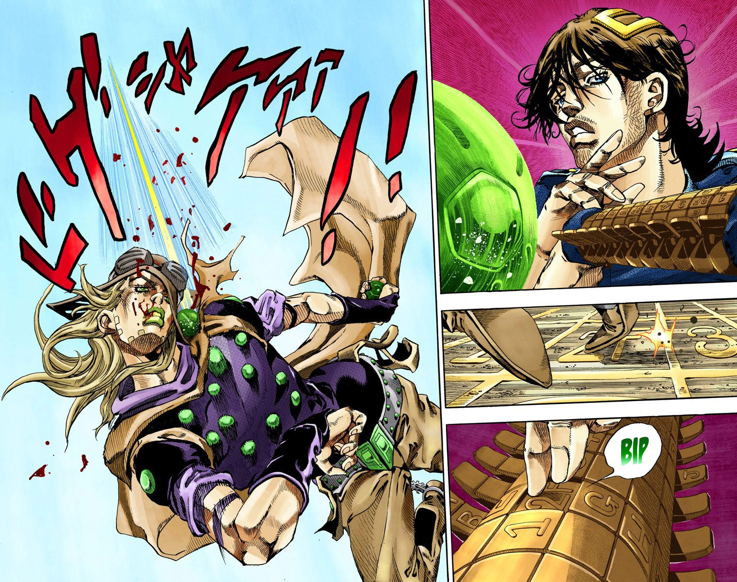 Read JoJo's Bizarre Adventure Part 7 Steel Ball Run Official Colored FR Manga Online