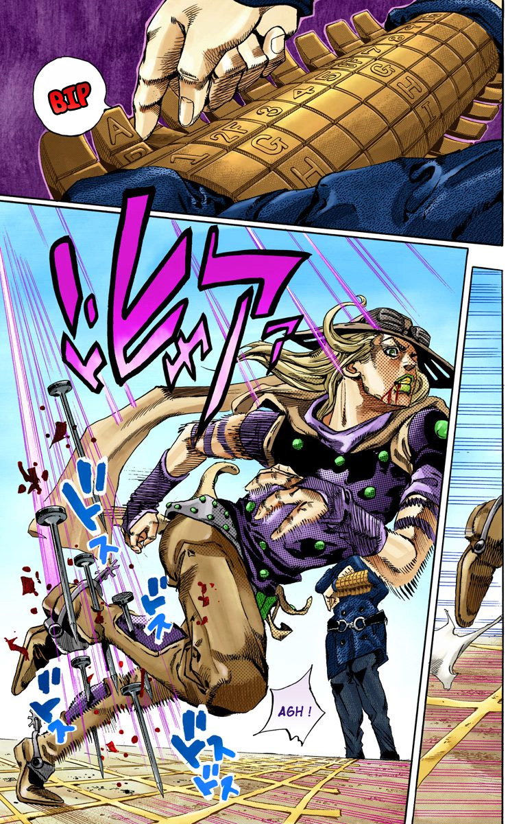 Read JoJo's Bizarre Adventure Part 7 Steel Ball Run Official Colored FR Manga Online